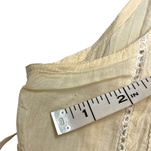 SOLD 🔴 Conrad lace embroidered vest top size 16 beige tan vintage - Picture 12 of 14
